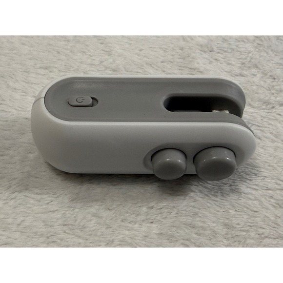 Portable Mini Bag Sealer Handheld Heat Sealer Rechargeable JX-105 White Gray - Picture 4 of 13